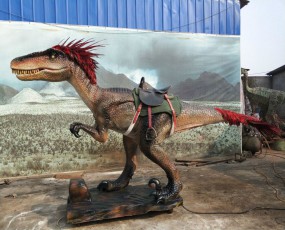 骑乘恐爪龙 骑乘恐龙 恐龙租赁 仿真恐龙出售 恐龙展览