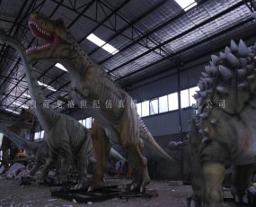 霸王龙 工厂生产细节 自贡龙盛世纪-恐龙制造公司 恐龙出售 恐龙出租