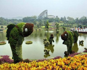 广州草雕展览 景观雕塑